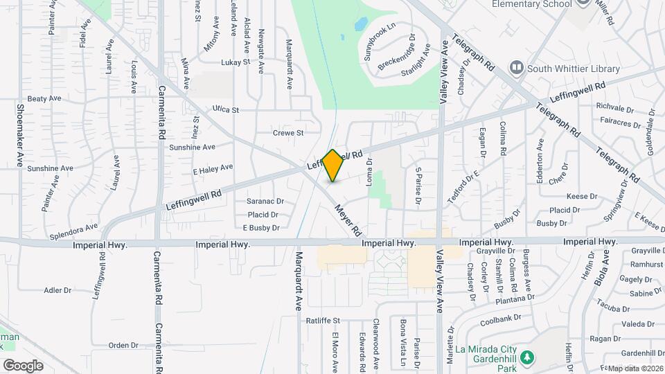 13872 Saranac Dr Mapa y Detalles de la Ubicación
