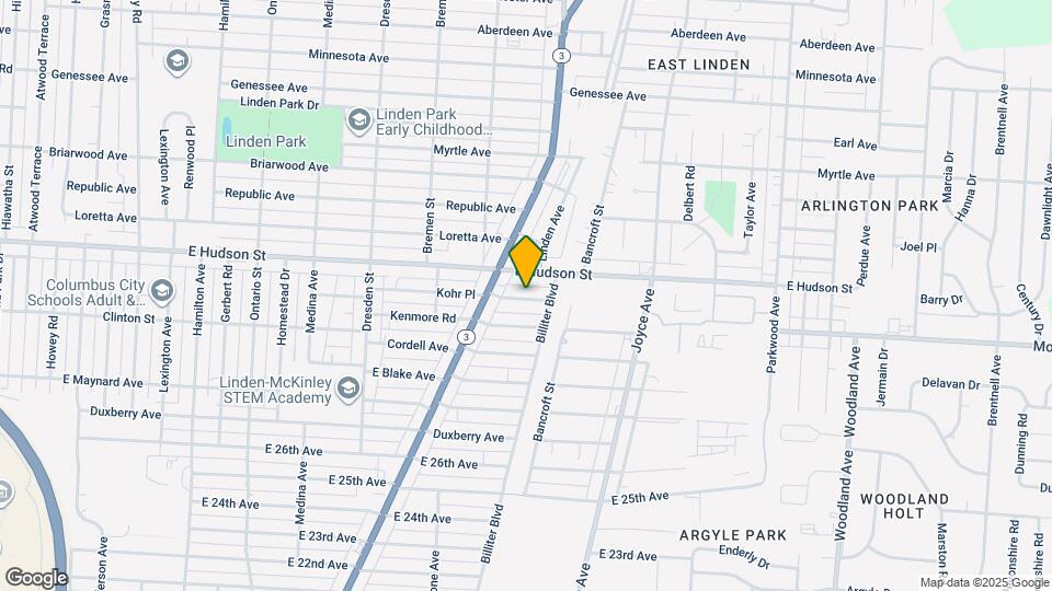 1624 Kohr Pl Map and Location Details