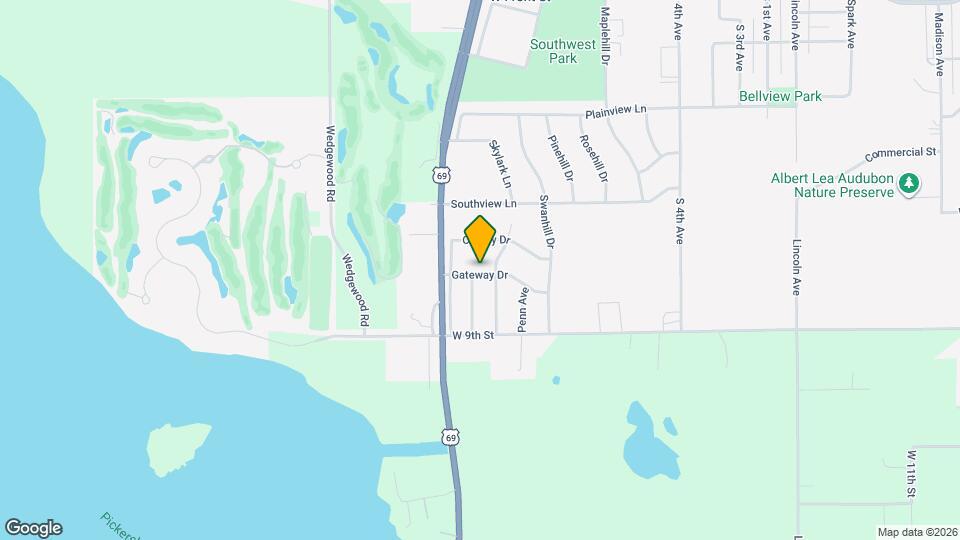 1710 Gateway Dr Map and Location Details