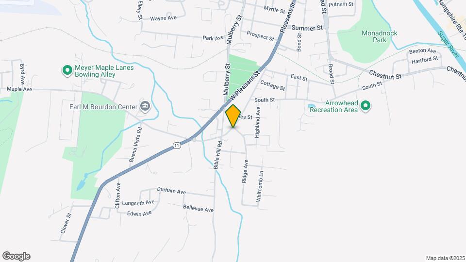 278 Pleasant St Map and Location Details