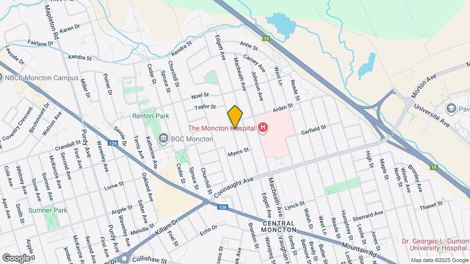 157 McSweeney Ave Map and Location Details