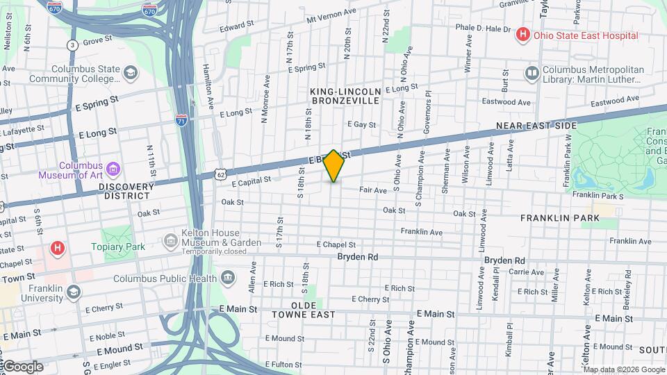 66 Hoffman Ave, Unit Apt 1 Map and Location Details