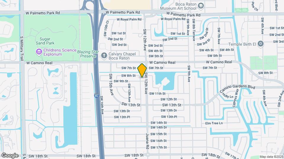 898 SW 12th Terrace Map and Location Details