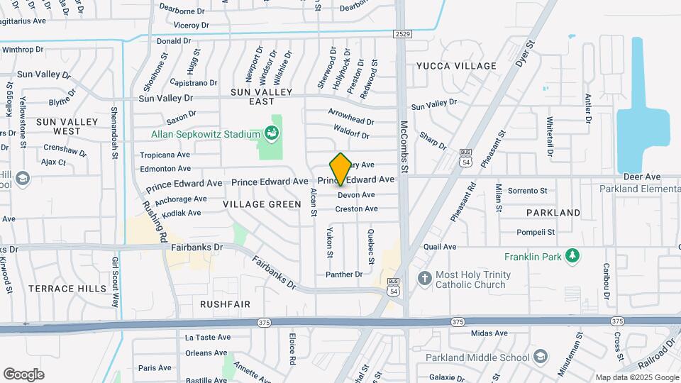 5629 Devon Ave Map and Location Details