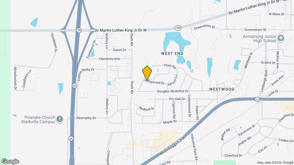 205 Dogwood Dr Map and Location Details