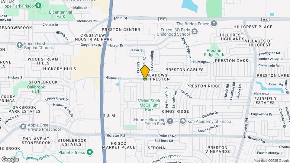9584 Park Garden Dr Map and Location Details