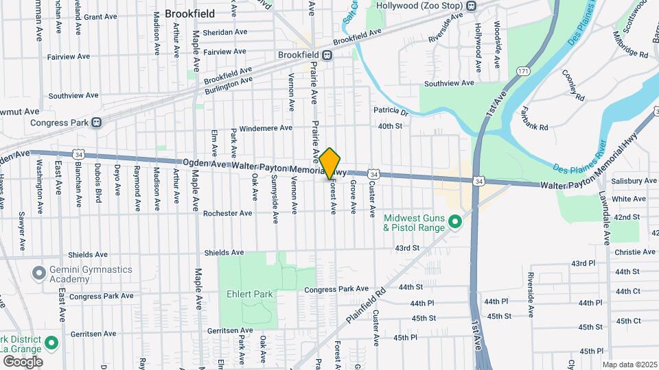 4118 Forest Ave Map and Location Details