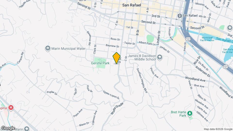 239 D St Map and Location Details