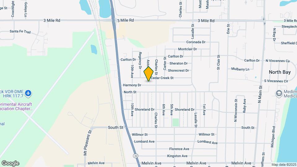 1422 Harmony Dr, Unit UPPER Map and Location Details