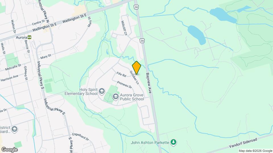 85 October Ln Map and Location Details