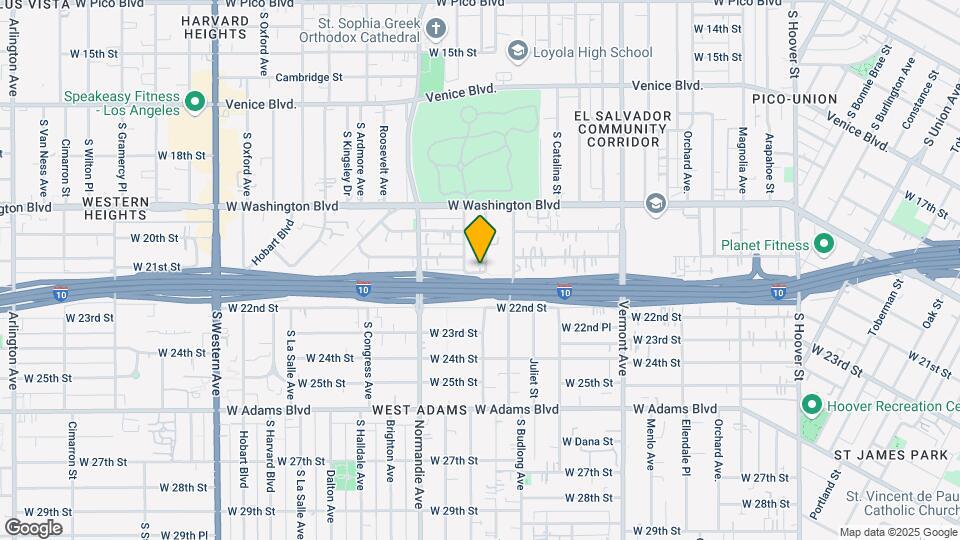 2015 Raymond Ave Map and Location Details