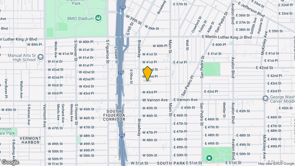 239 W 43rd St Map and Location Details