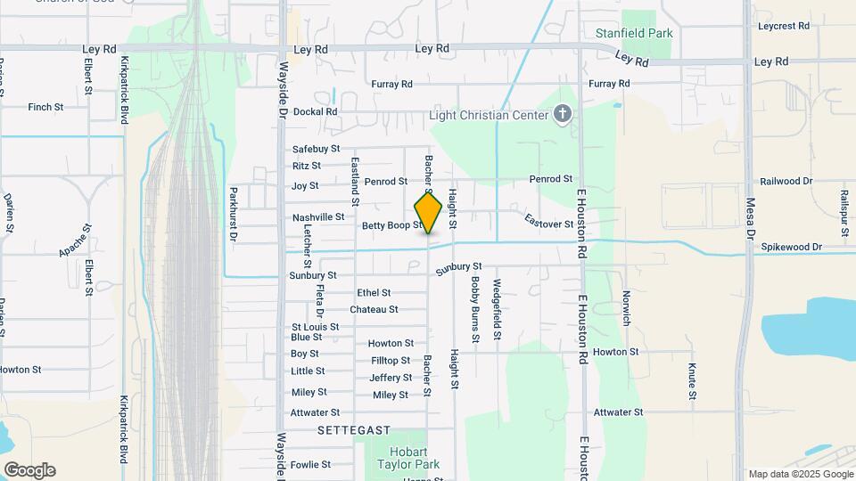6617 Bacher St Map and Location Details
