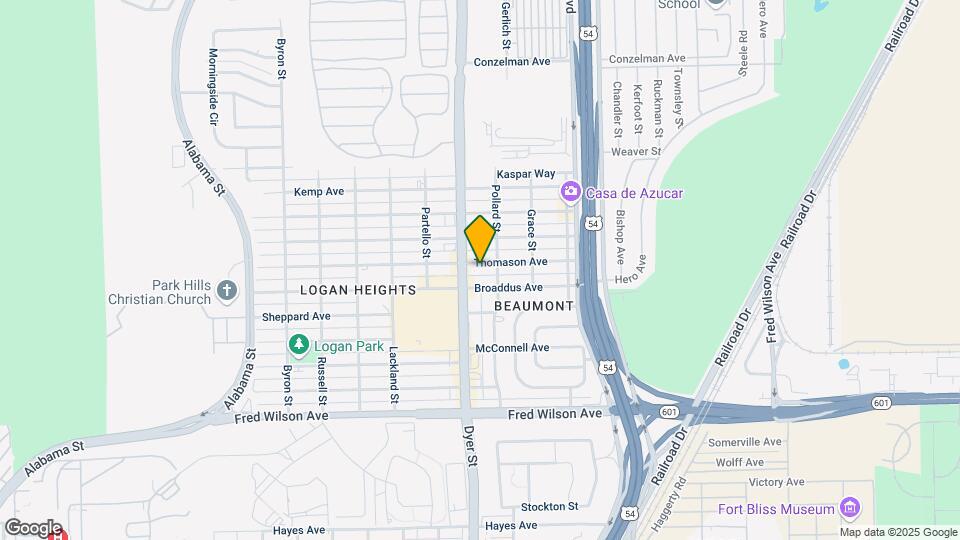 4008 Thomason Ave Mapa y Detalles de la Ubicación