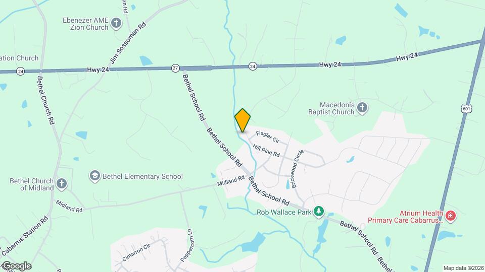 12618 Hill Pine Rd Map and Location Details