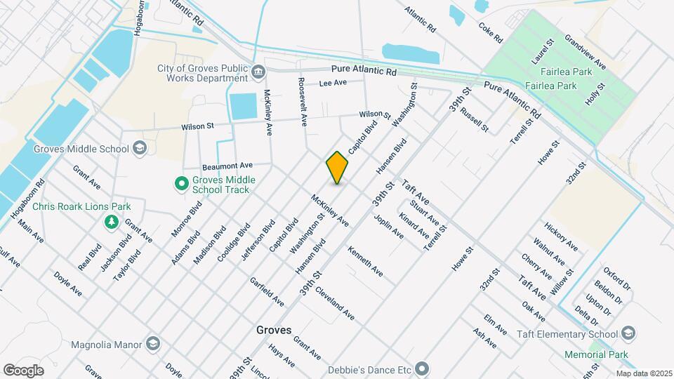 6757 Washington St Map and Location Details