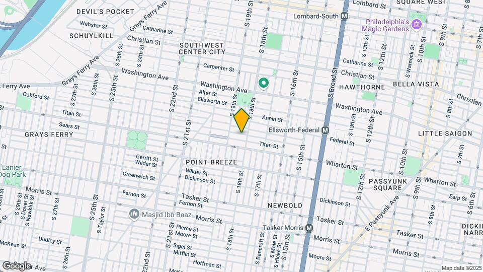 1806 Latona St Map and Location Details