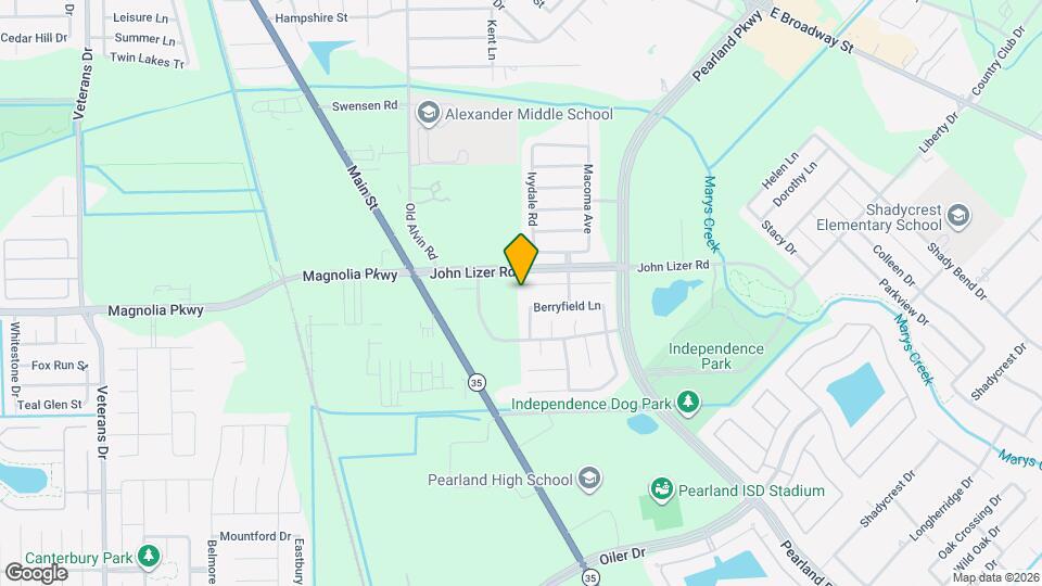 3220 Maryfield Ln Map and Location Details