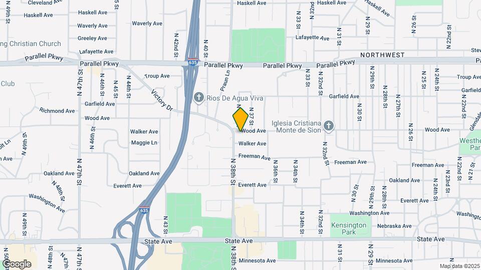 3713 Wood Ave Map and Location Details