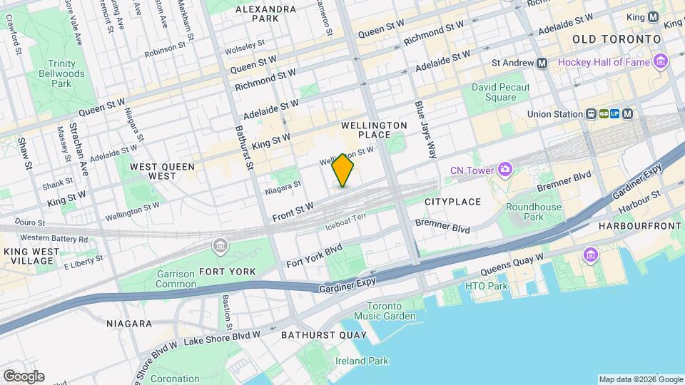 480 Front St W, Unit SI ID1471508P Map and Location Details