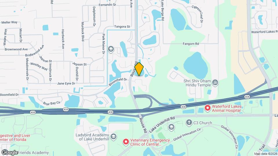 539 Tree Shore Dr Map and Location Details