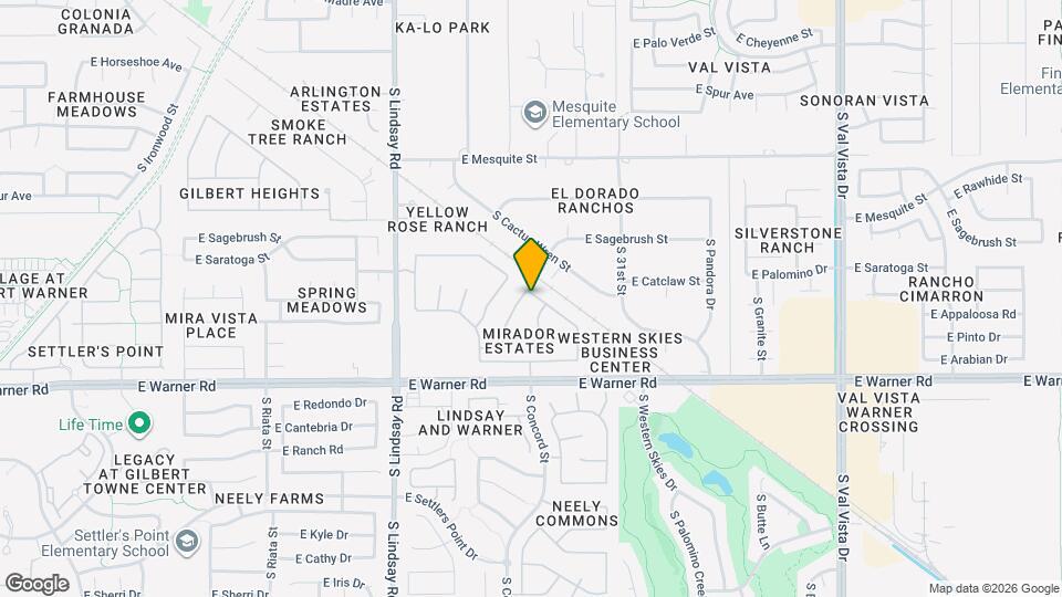 639 S Concord St Map and Location Details