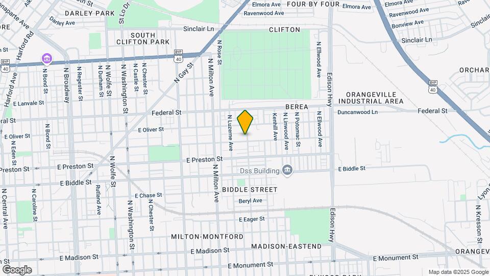 2644 E Hoffman St Map and Location Details