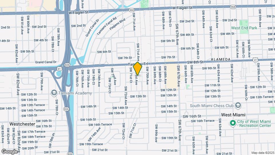 935 SW 71st Ave Map and Location Details