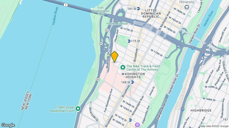 709 W 169th St Map and Location Details