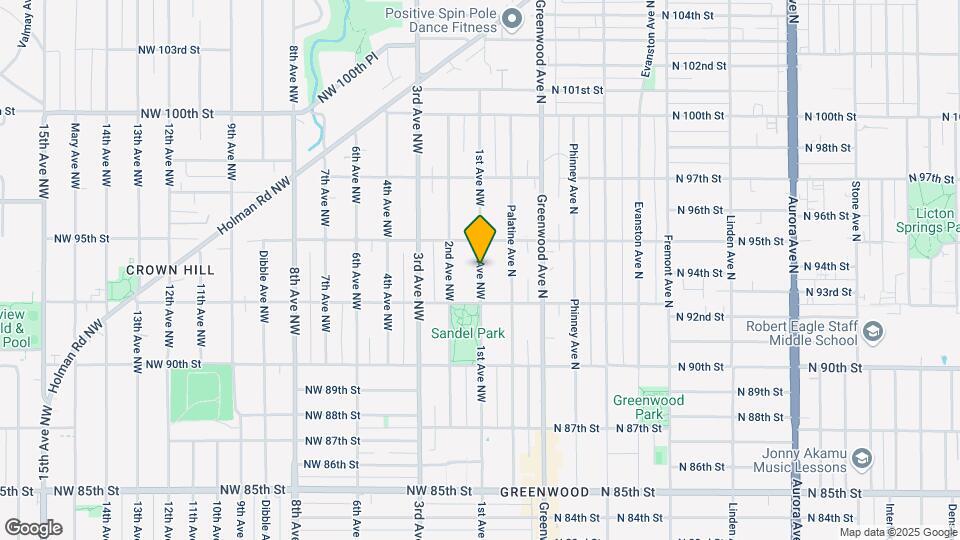 9207 1st Ave NW Map and Location Details