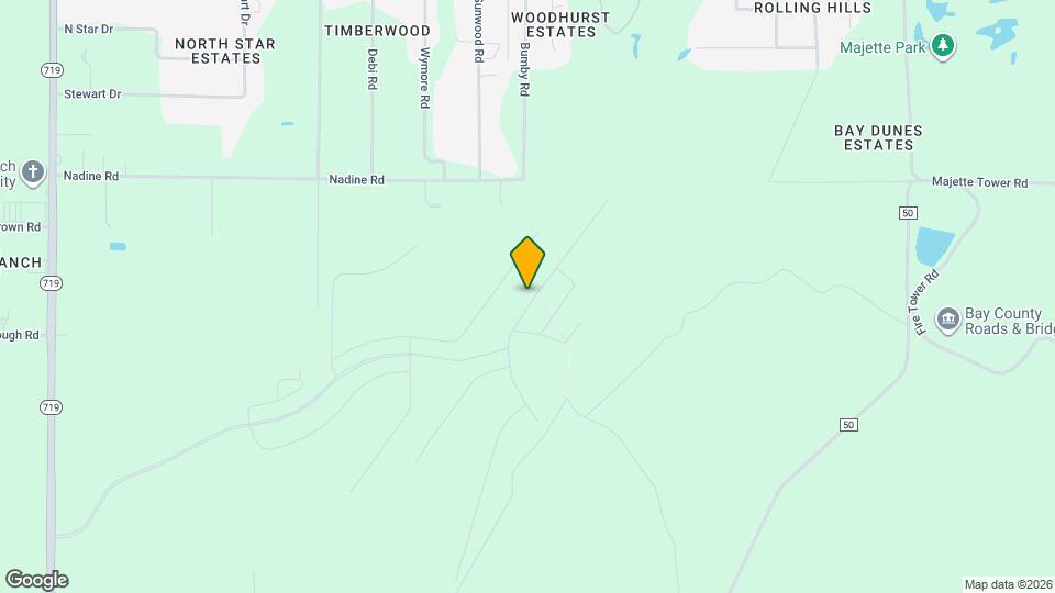 6599 Atkins Rd Map and Location Details