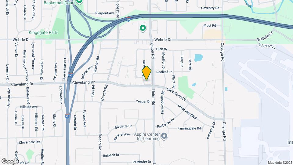 1190 Cleveland Dr, Unit Right Mapa y Detalles de la Ubicación