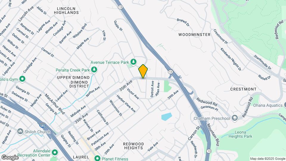 3567 Redwood Rd Map and Location Details