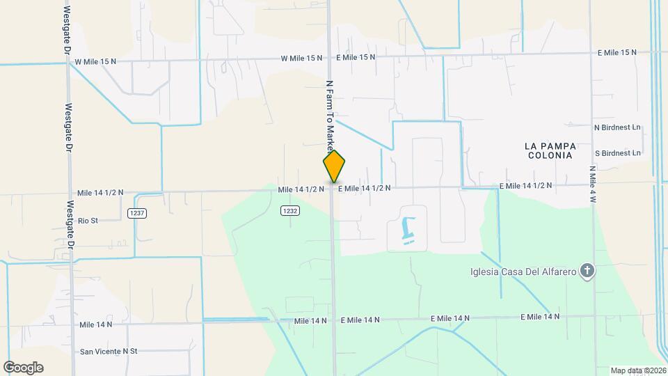 10 E Mile 14 1/2 N Map and Location Details