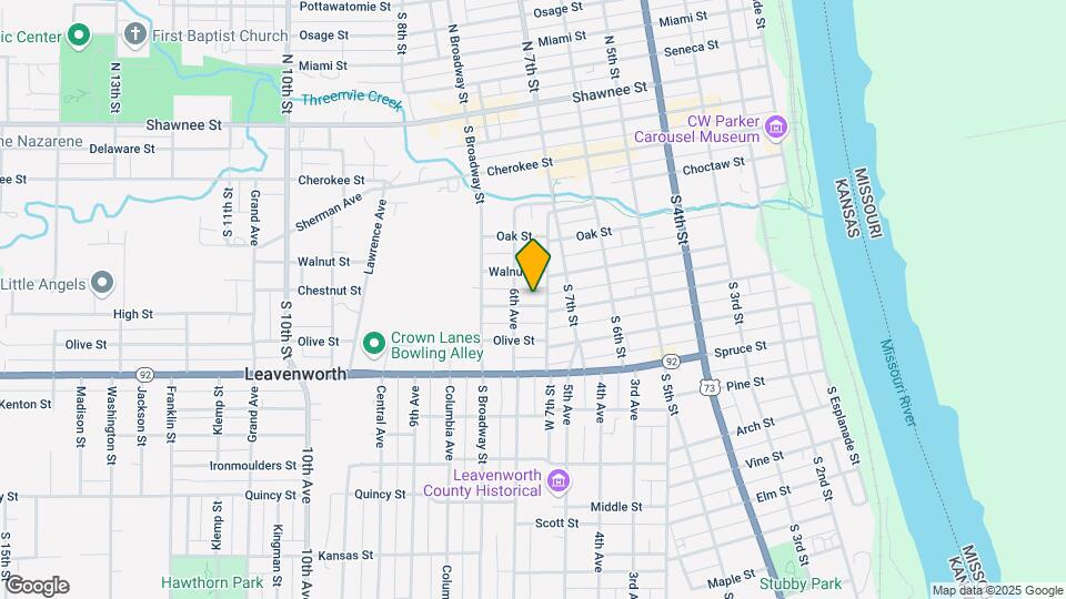 730 Chestnut St Mapa y Detalles de la Ubicación
