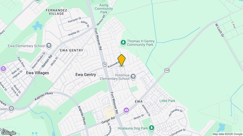 91-1076-1076 Leleoi St Map and Location Details