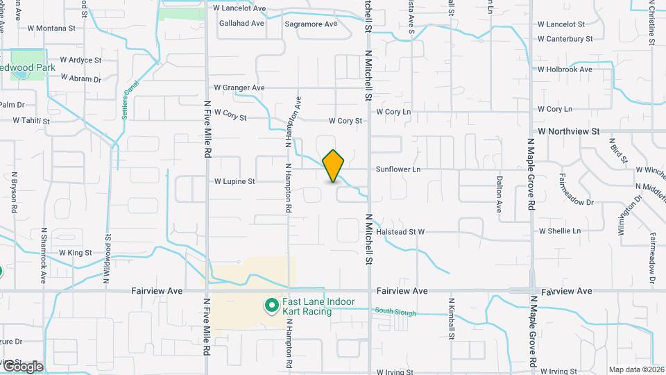 9954 W Lupine St Map and Location Details