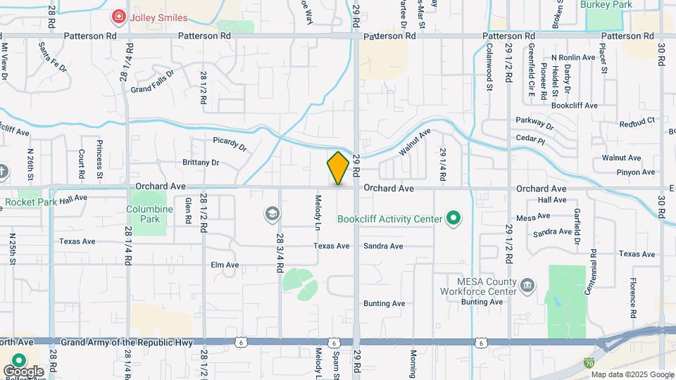 560 N Sparn St Map and Location Details