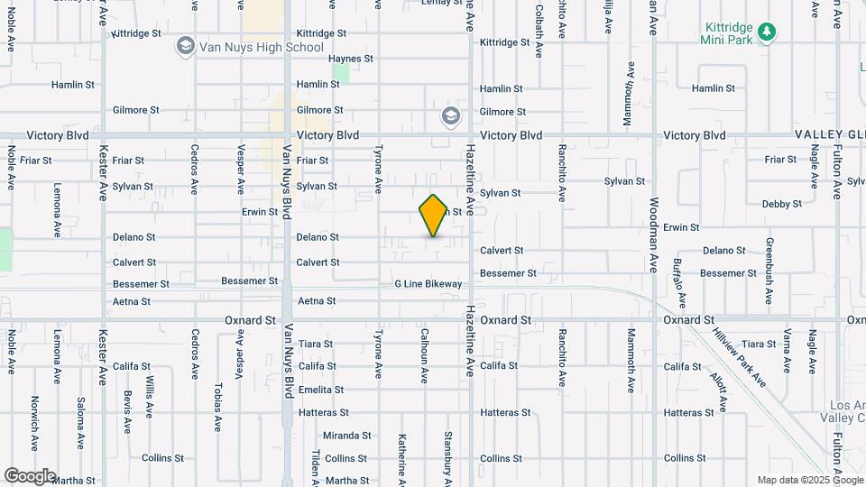 14152 Delano St Map and Location Details