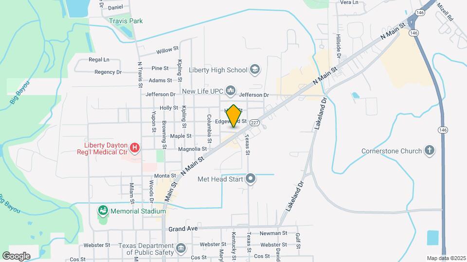 2521 Maple St Map and Location Details