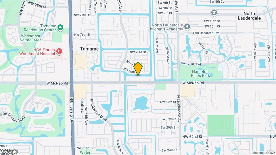 6839 NW 69th Ct Map and Location Details