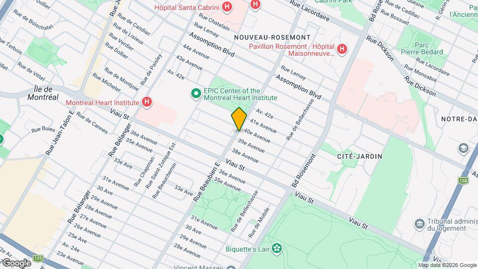 5124-5126 Beaubien St E Map and Location Details