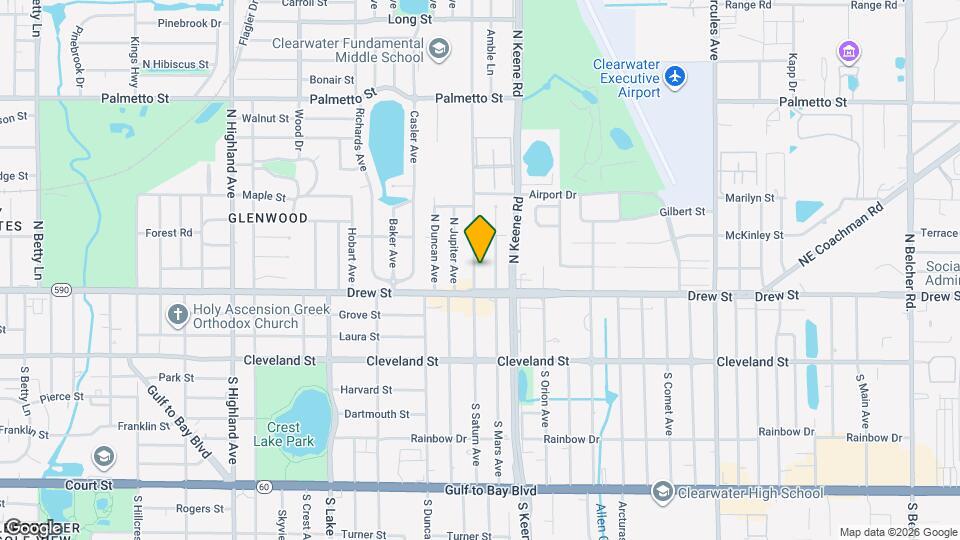 221 N Saturn Ave Map and Location Details