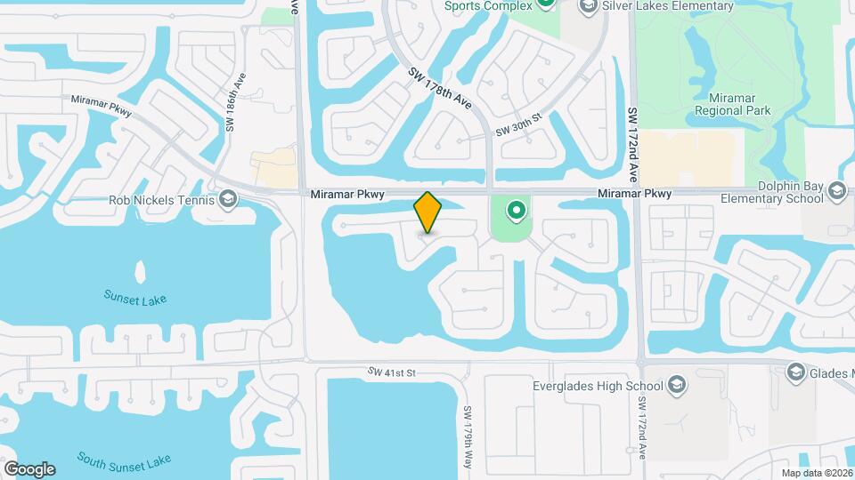 3393 SW 180th Way Map and Location Details