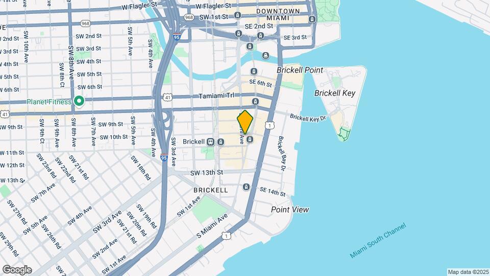 Brickell Flatiron Mapa y Detalles de la Ubicación