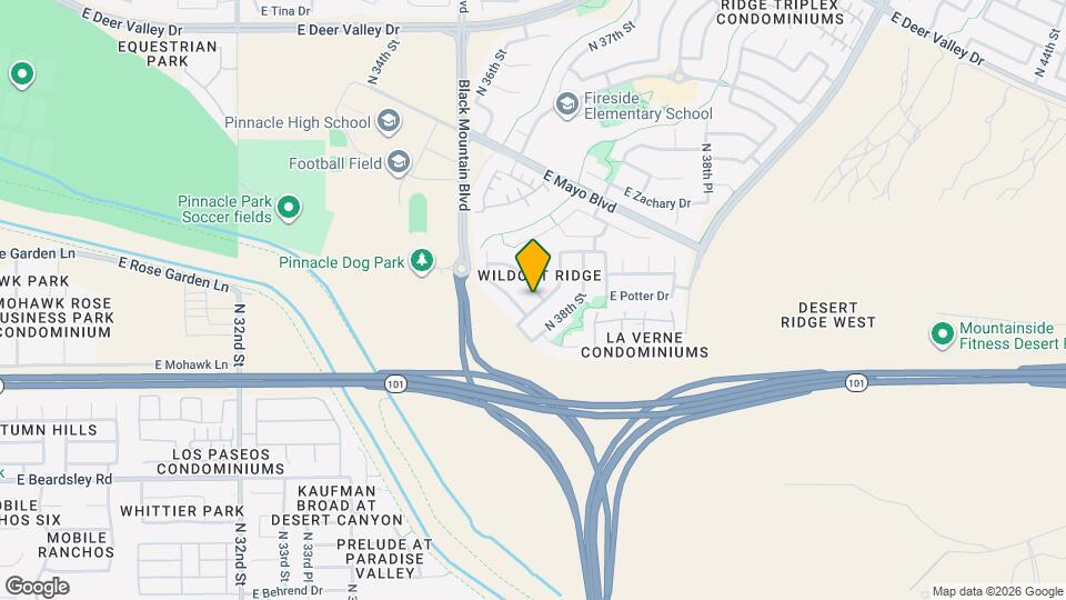 3713 E Monona Dr Map and Location Details