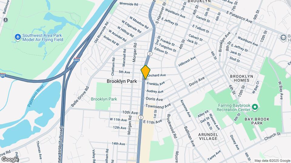 4509 Ritchie Hwy, Unit A Map and Location Details