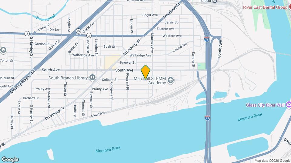 525 Colburn St Map and Location Details