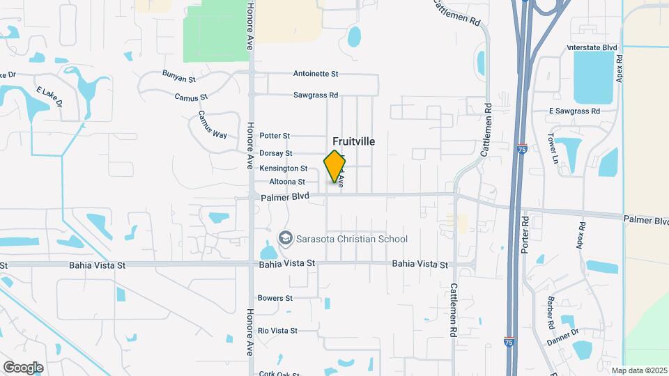 5525 Palmer Blvd Map and Location Details