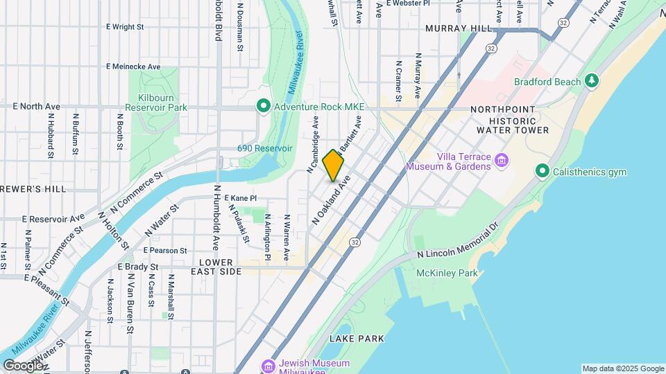 Oakland Mapa y Detalles de la Ubicación